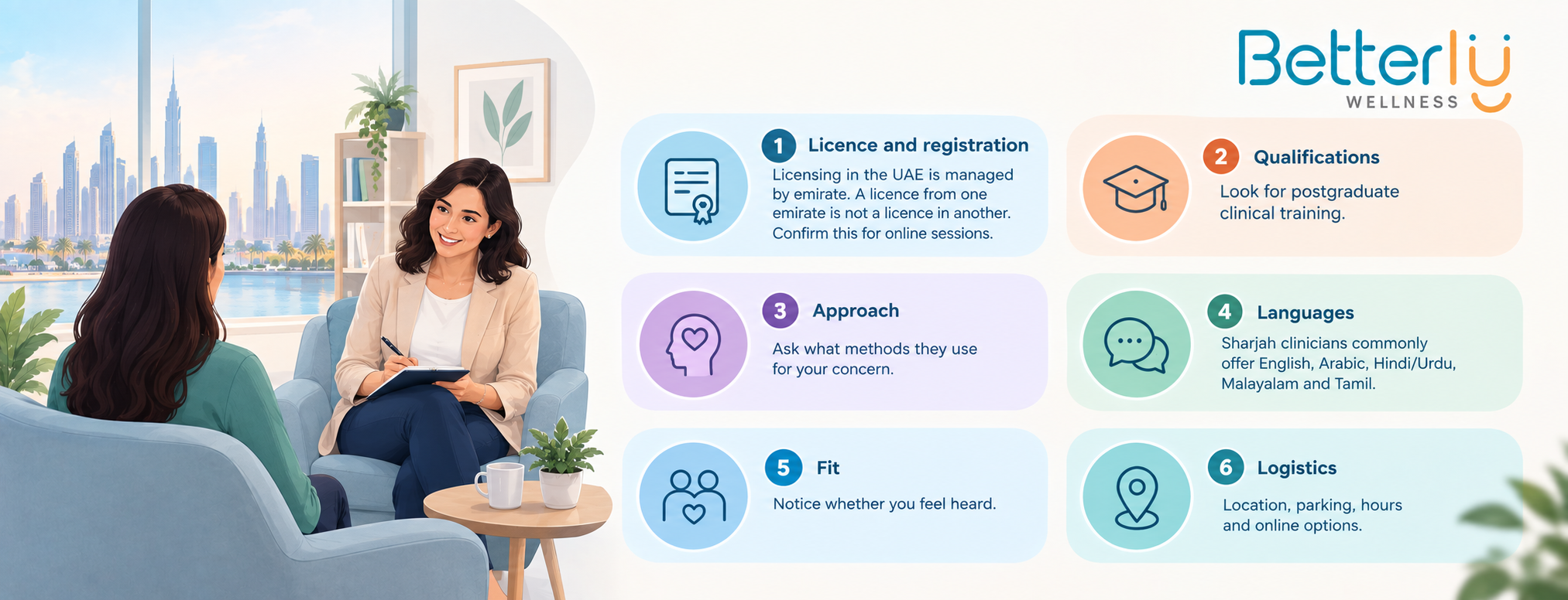 How to Choose a Psychotherapist in Sharjah